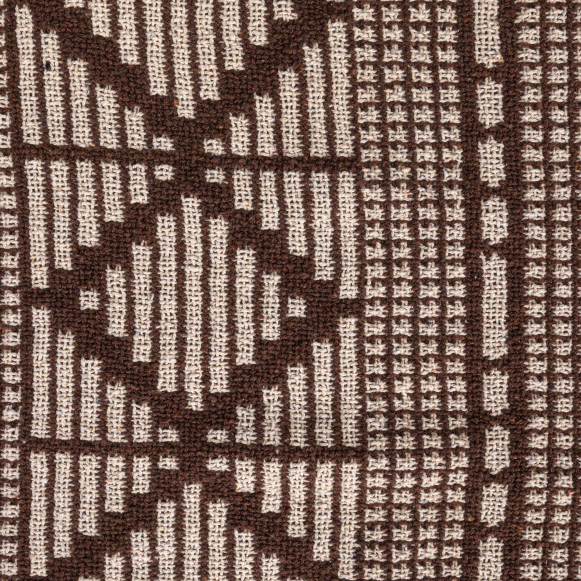 Hello Honey® Brown & Beige Diamond Soft Recycled Cotton Blend Throw